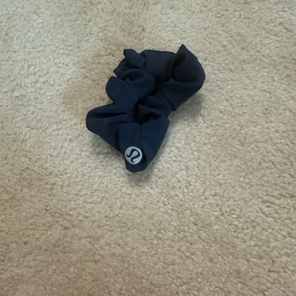 lululemon athletica Navy Scrunchie